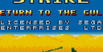 Desert Strike: Return to the Gulf GameGear Screenshot