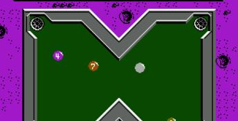 Lunar Pool NES Screenshot