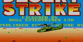 Desert Strike: Return to the Gulf Sega Master System Screenshot