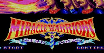 Miracle Warriors: Seal of the Dark Lord Sega Master System Screenshot