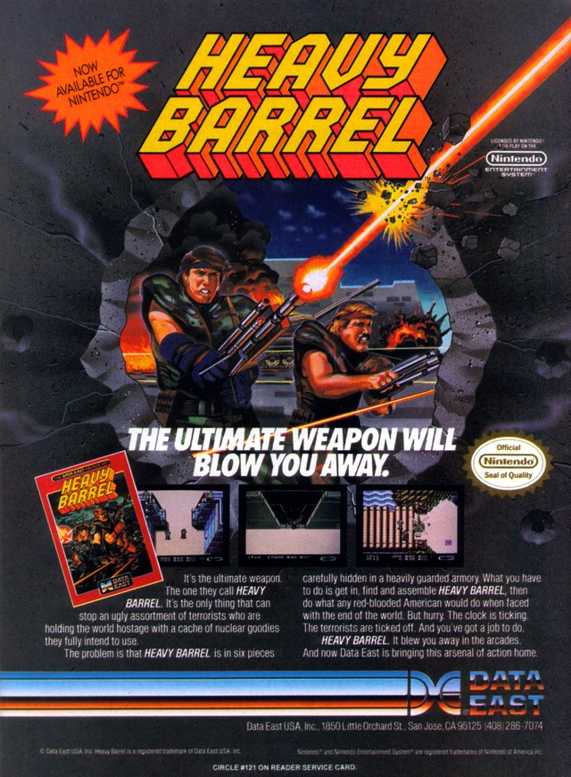 Heavy Barrel Download Game | GameFabrique