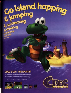 Croc: Legend of the Gobbos Poster