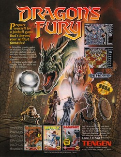 Dragon's Fury Poster