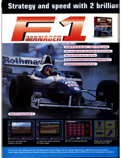 F1 Manager Poster