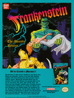 Frankenstein: The Monster Returns Poster