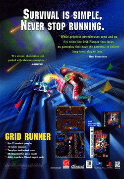 Grid Runner Poster
