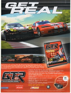 GTR: FIA GT Racing Game Poster