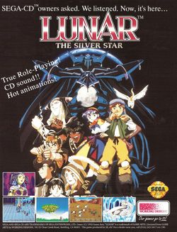 Lunar Silver Star Story Complete Poster