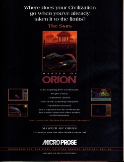 Master Of Orion Poster