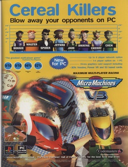 Micro Machines V3 Poster