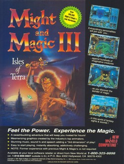 Might and Magic III: Isles of Terra Poster