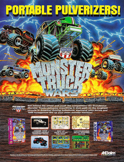 Monster Truck Wars Poster