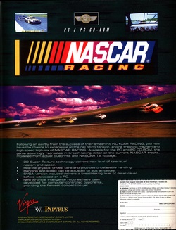 NASCAR Racing Poster