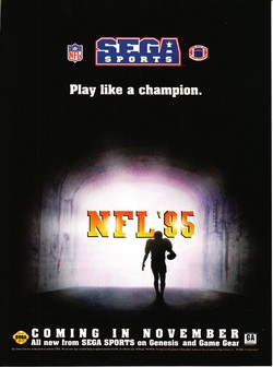 NFL 95 Poster