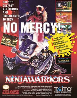 The Ninja Warriors Poster