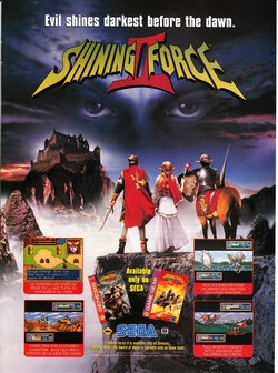 Shining Force 2 Poster