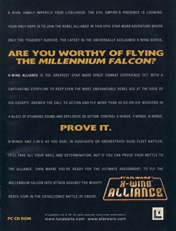 Star Wars: X-Wing Alliance Poster
