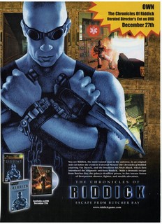 The Chronicles of Riddick: Escape from Butcher Bay Poster