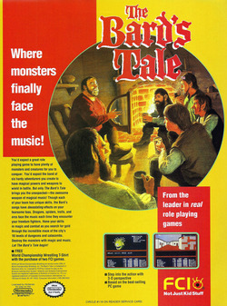 The Bard's Tale Poster