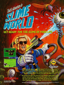 Todd's Adventures in Slime World Poster
