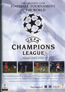UEFA Champions League Season 2001/2002 Poster