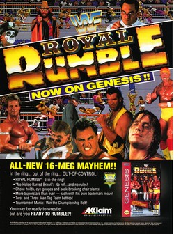 WWF Royal Rumble Poster