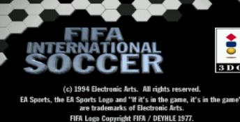 FIFA Soccer 3DO Screenshot