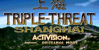 Shanghai Triple-Threat 3DO Screenshot