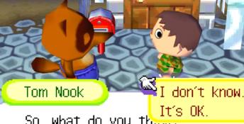 Animal Crossing: Wild World DS Screenshot