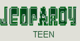 Jeopardy! Teen Tournament Gameboy Screenshot