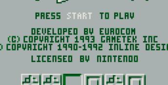 Tesserae Gameboy Screenshot