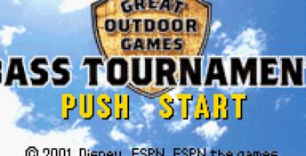 ESPN Great Outdoor Games: Bass 2002 GBA Screenshot