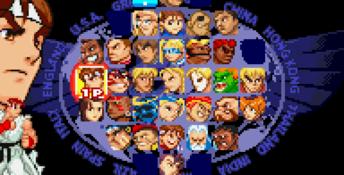Street Fighter Alpha 3 GBA Screenshot
