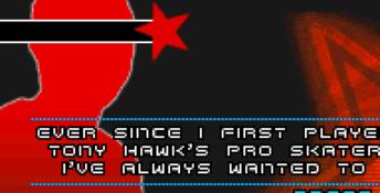 Tony Hawk's Underground GBA Screenshot