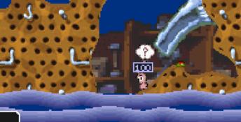 Worms World Party GBA Screenshot
