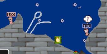 Worms World Party GBA Screenshot
