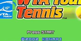 WTA Tour Tennis GBA Screenshot
