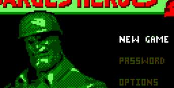Army Men: Sarge's Heroes 2 GBC Screenshot