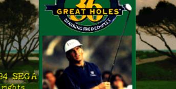 36 Great Holes Starring Fred Couples 32X