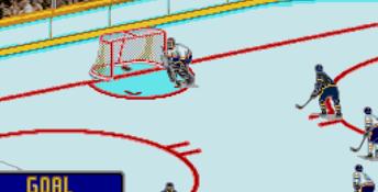 Brett Hull Hockey 95 Genesis Screenshot