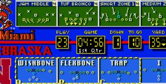 College Football USA 96 Genesis Screenshot