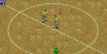 Head-On Soccer Genesis Screenshot
