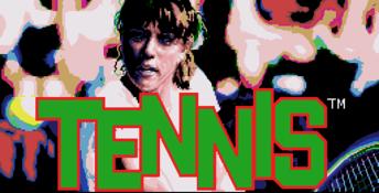 Jennifer Capriati Tennis Genesis Screenshot