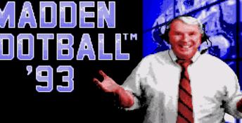 John Madden Football 93