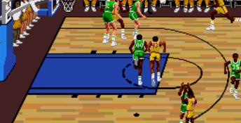 Lakers vs Celtics Genesis Screenshot