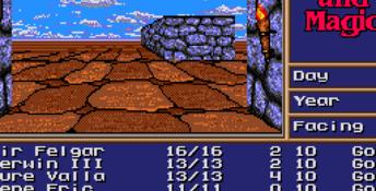 Might and Magic 2: Gates to Another World Genesis Screenshot