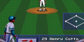 MLBPA Baseball Genesis Screenshot