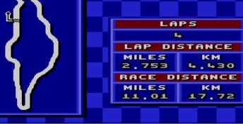 Nigel Mansell's World Championship Genesis Screenshot