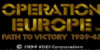 Operation Europe: Path to Victory 1939-1945