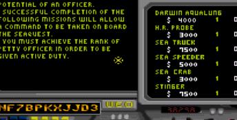 SeaQuest DSV Genesis Screenshot
